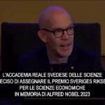 Premio Nobel Economia a Claudia Goldin, l’annuncio