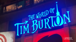 Tim Burton alla Mole Antonelliana di Torino