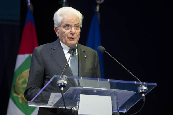 Il Presidente Sergio Mattarella a L'Aquila all'Assemblea nazionale delle Province d'Italia