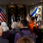 New York, la veglia per Israele