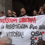 Milano, sit-in pro Palestina: “Israele governo fascista”