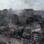 Gaza, i bombardamenti di Israele visti dal drone