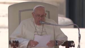 Israele, Papa: “Sì diritto a difendersi, ma preoccupato per Gaza”