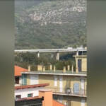 In un video calcinacci da viadotto Varazze ma è fake news, è un cantiere a Ceriale