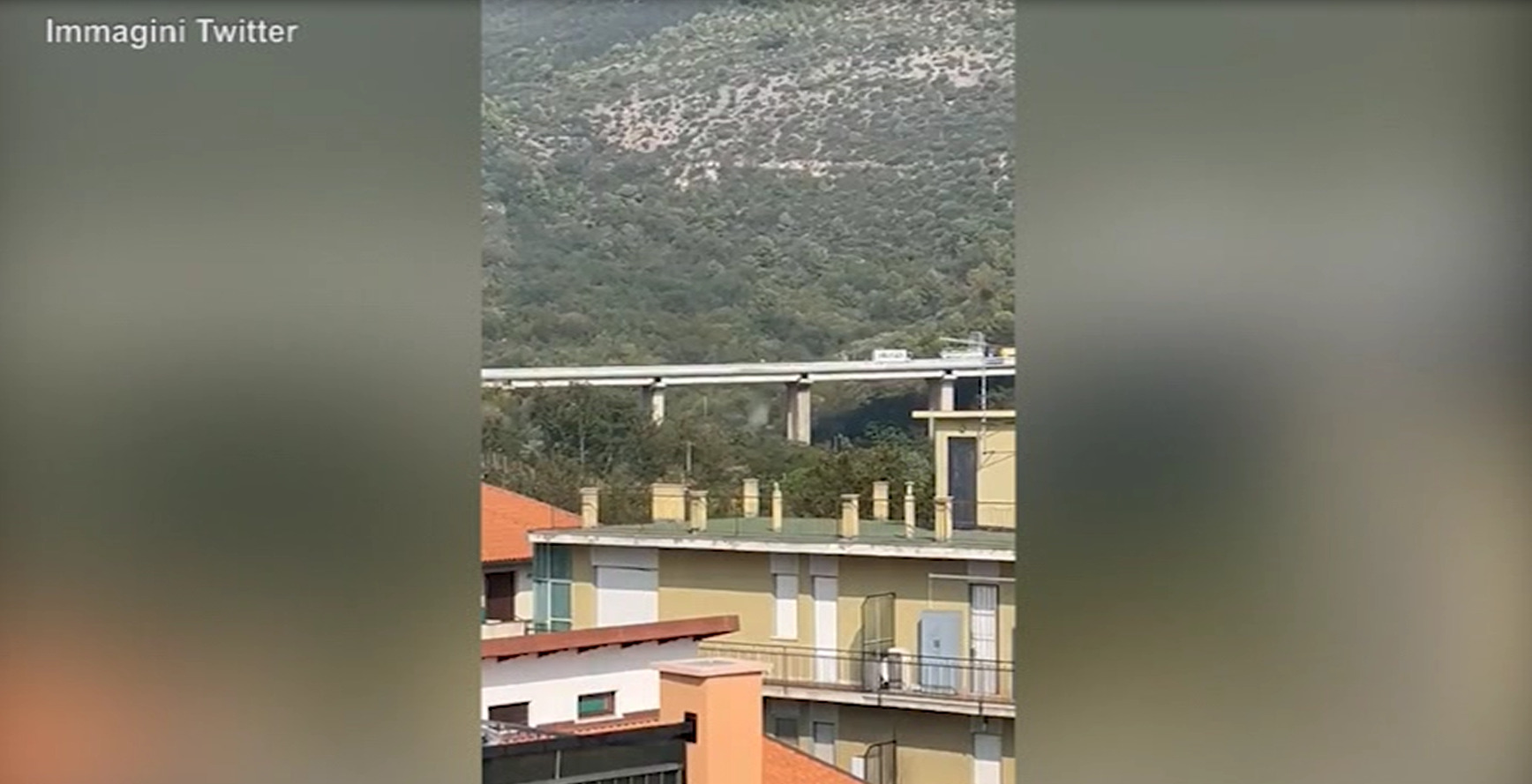 In un video calcinacci da viadotto Varazze ma è fake news, è un cantiere a Ceriale