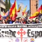 Barcellona, estremisti di “Democracia Nacional” in piazza