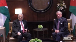 Abu Mazen incontra il re giordano Abdullah II