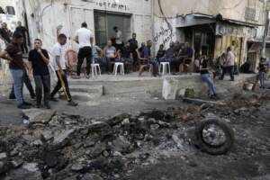 Cisgiordania - Raid militare nel campo profughi di Nur Shams