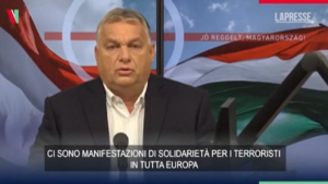 Guerra in Medioriente, Orbán: “No a manifestazioni a sostegno di organizzazioni terroristiche”