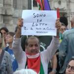 Israele, a Milano centinaia di persone al presidio per la pace