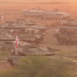 Israele, carri armati schierati nel sud dopo l’ordine di evacuazione da Gaza