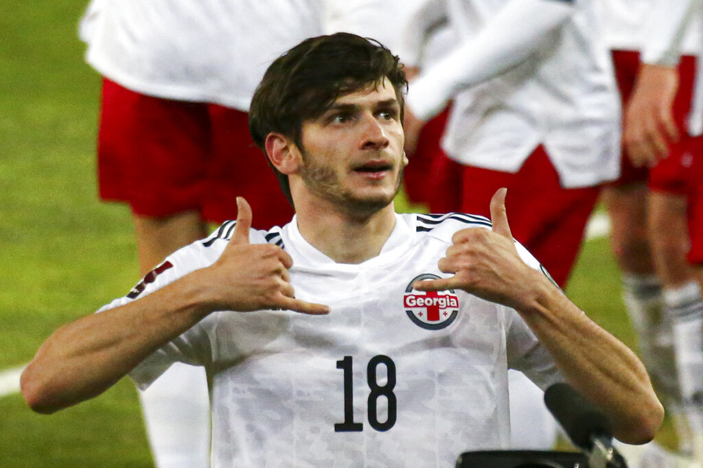 Qualificazioni Europei, Georgia batte Cipro: in gol Kvaratskhelia