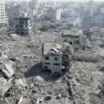 Medioriente, la distruzione di Gaza vista dal drone