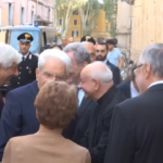 Mattarella visita la Comunità di Sant’Egidio a Roma