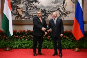 Russia, vertice tra Putin e Orban a Pechino