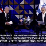 Hamas, Netanyahu a Biden: “Lo sconfiggeremo e civilizzazione prevarrà”