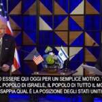 Israele, Biden a Netanyahu: “Qui per dimostrare da che parte stiamo”