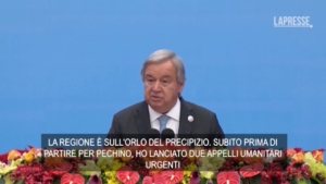 Israele, Guterres: “Subito cessate il fuoco umanitario”