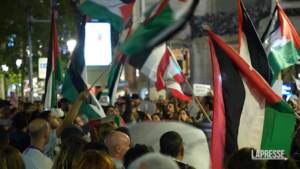 Medioriente, manifestazioni pro-Palestina a Barcellona