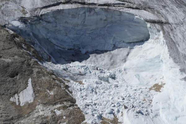 Clima, ghiacciaio Lares arretrato di 600 metri nel 2022