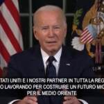 Israele, Biden: “Non rinunciare a soluzione dei due Stati”