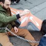 Clima, blitz di ‘Ultima Generazione’ nel centro di Torino