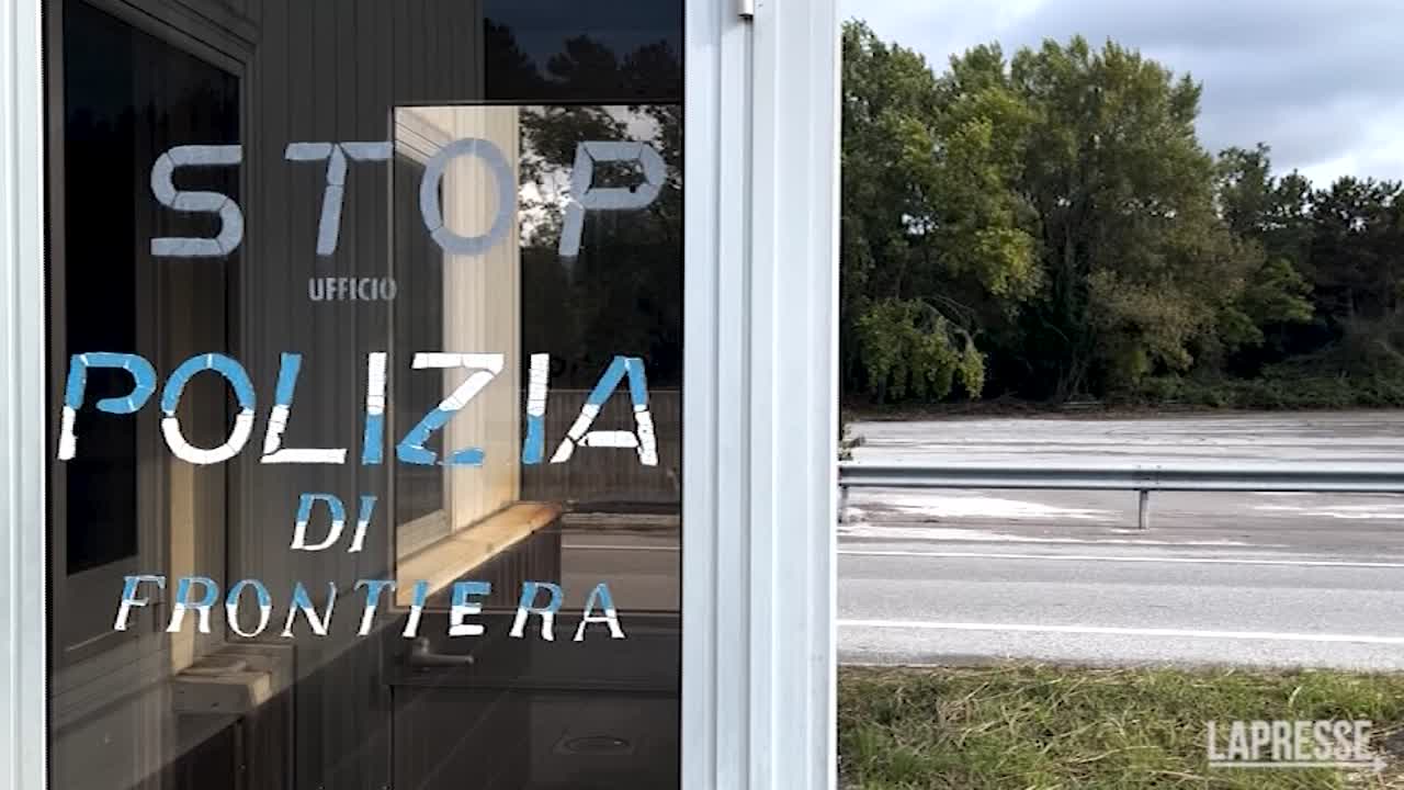 Confine ItaliaSlovenia, la situazione ai valichi di e