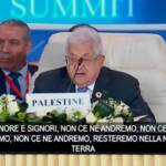 Medioriente, Abbas: “invochiamo rilascio di tutti gli ostaggi”