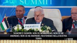 Medioriente, Abbas: “invochiamo rilascio di tutti gli ostaggi”