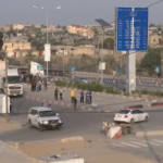 Gaza, il fumo dei bombardamenti vicino al valico di Rafah