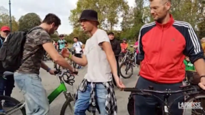 Torino, è tornato il Bike Pride al parco del Valentino