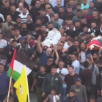 Cisgiordania, funerali di 2 palestinesi uccisi in raid Israele