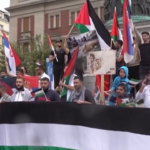 Belgrado, in centinaia alla manifestazione Pro-Palestina