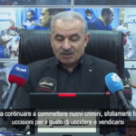 Medioriente, premier palestinese: “Guerra genocida di Israele a Gaza”