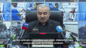 Medioriente, premier palestinese: “Guerra genocida di Israele a Gaza”