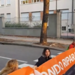Clima, attivisti di Ultima Generazione bloccano il traffico a Verona