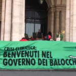 Clima, protesta di Extinction Rebellion davanti al Ministero dei Trasporti