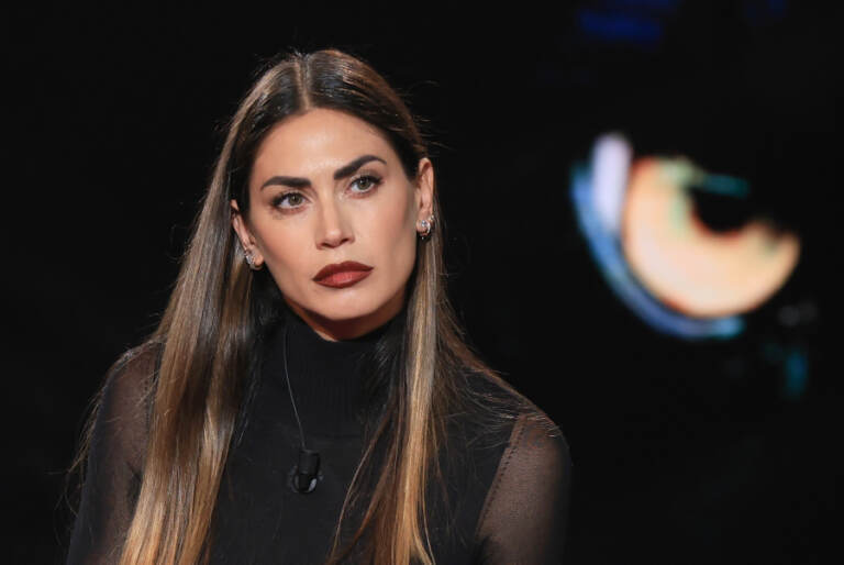 Melissa Satta ospite della trasmissione “Belve”, le foto