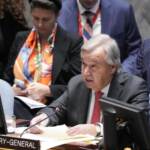 Medioriente, scontro Israele-Guterres all’Onu