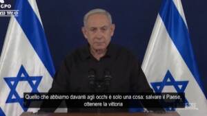 Medioriente, Netanyahu: “Israele si sta preparando all’invasione di terra a Gaza”