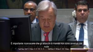 Guterres, le parole che hanno fatto infuriare Israele