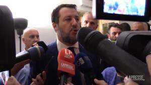Manovra, Salvini: “Nessun ritorno alla Fornero, piena fiducia in Giorgetti”