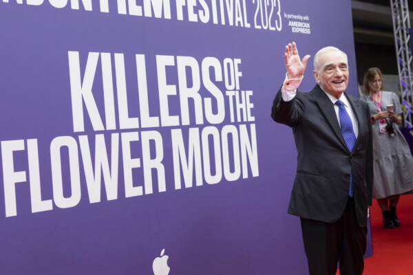 Prima del film Killers of the Flower Moon al Londra