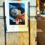 Medioriente, ‘stop strage bimbi a Gaza’: manifesti shock a Roma
