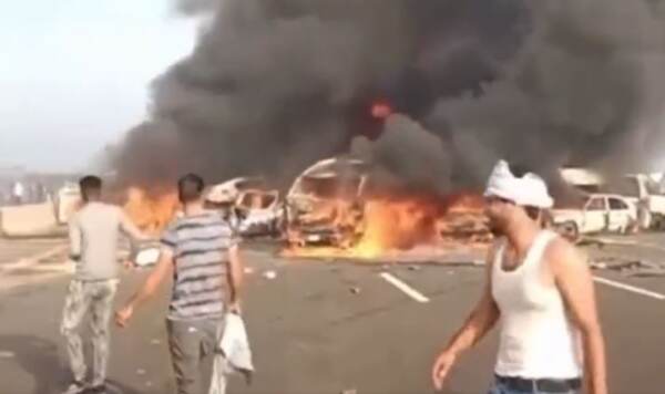 Egitto, maxi tamponamento: almeno 32 morti