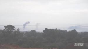 Gaza, colonne di fumo si ergono a Nord della Striscia