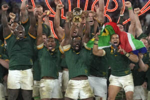 Rugby, Sudafrica si conferma campione del Mondo: All Blacks battuti 12-11