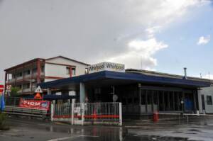 IL SEGRETARIO GENERALE UIL ROCCO PALOMBELLA PRESSO LO STABILIMENTO WHIRLPOOL