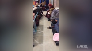 Gaza, migliaia di persone rifugiate nell’ospedale di Al Quds: il video