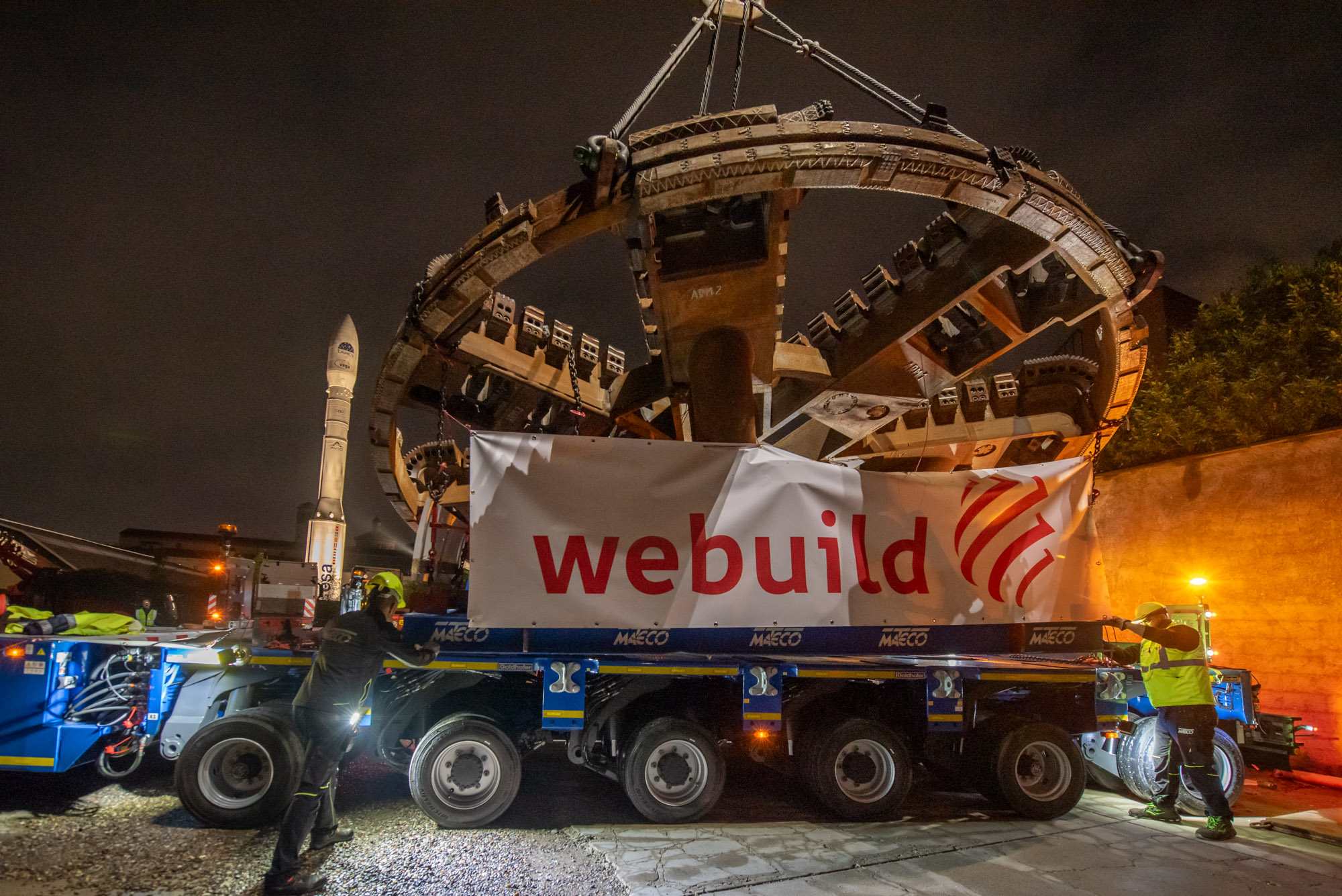 Webuild, arriva al Museo Nazionale Scienza e Tecnologia la testa della Tbm Stefania